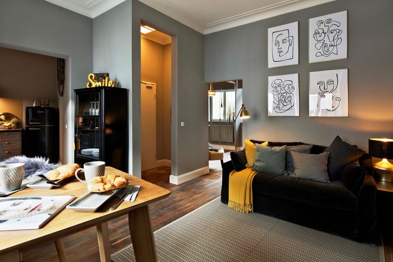 Apartment Golden Grey der CHASE Apartments