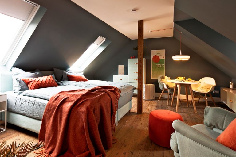 Apartment Orange Mint der CHASE Apartments